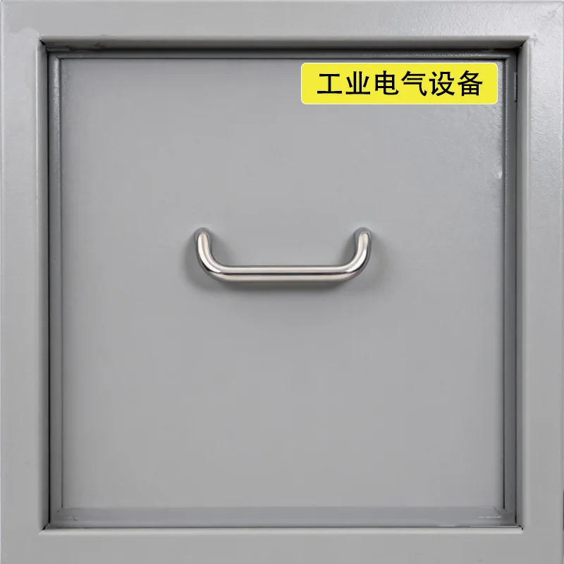 Stainless Steel Solid Round Steel Double Curved Handle Industrial Electrical Machinery Equipment Cabinet Door Handle