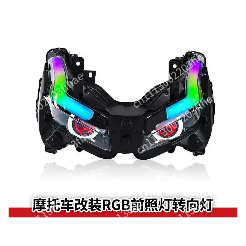 Adv150 160 Accessories Flow, Motorcycle Headlights Turn Signals Front Fog Spotlight Pedal