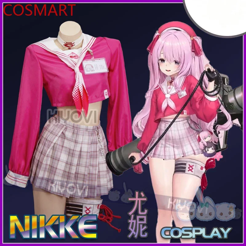 

COSMART Goddess Of Victory: Nikke You Ni Ladies Jk Subdue Cosplay Costume Cos Game Anime Party Uniform Hallowen Play Clothes