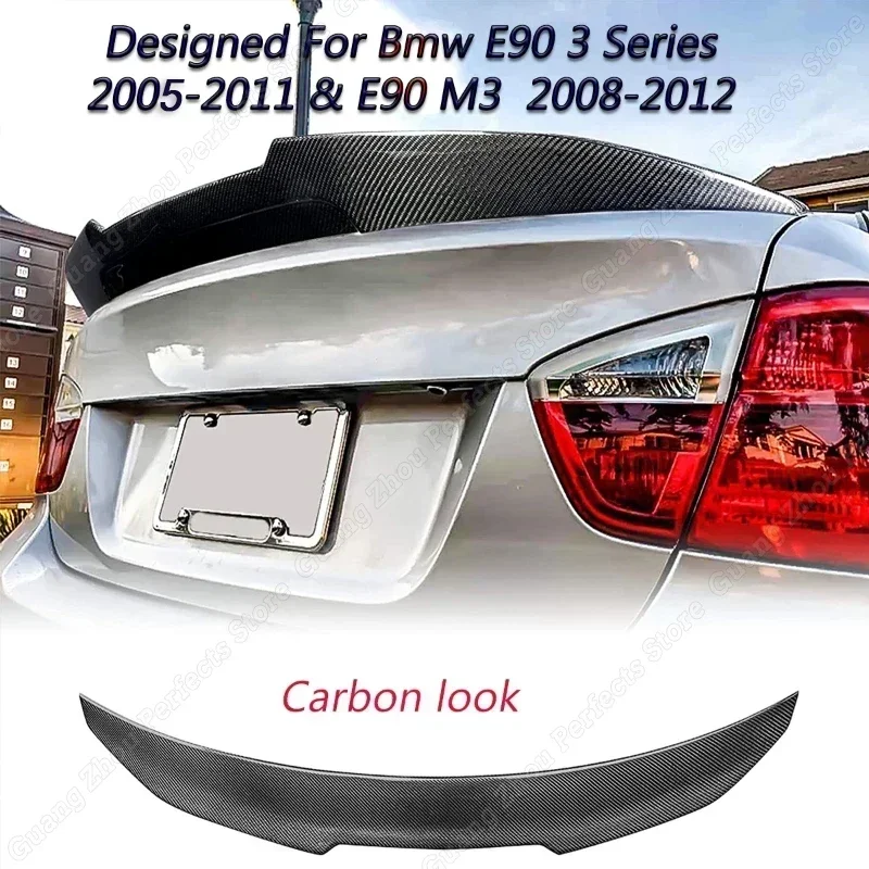 

Задняя крышка багажника, автомобильный спойлер, крыло для Bmw E90 M3 2008-2012, седан и E90 3 серии 2005-2011, седан, спойлер PSM Style V2 Triim