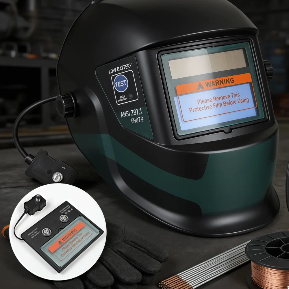 Automatic Dimming Mask Welding/welding Helmet Welder Welding Lens Eyes For Welding Machine Plasma Cuting Tool Eyes Protector