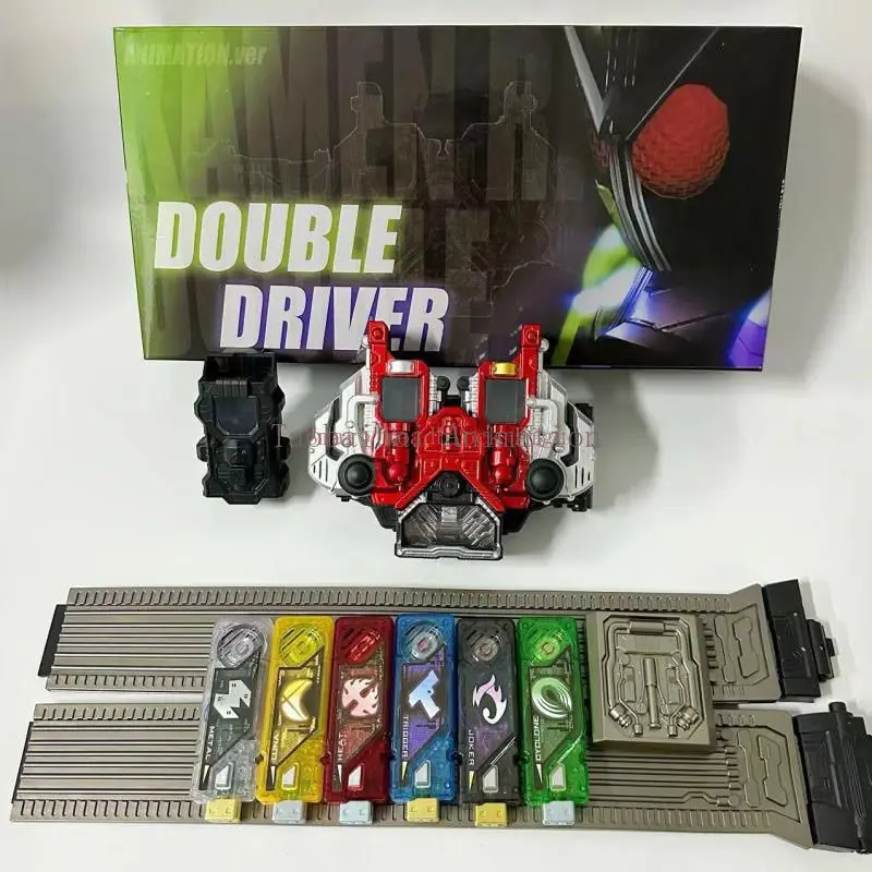 Kamen Rider CSMW Double Flexible Buckle Belt Ace Hayate Blazing Trigger Memory Contact Points for Linkage in Stock Model Toys