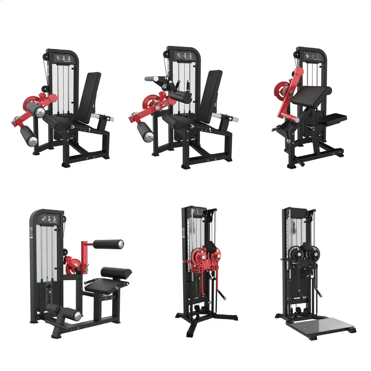 Full Set of Strength Training Equipment, for Exercising Abdominal Muscles, Chest Muscles and Biceps.