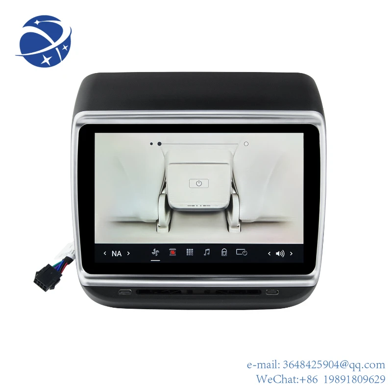 

YYHCCutting-Edge Upgrades 7.2-inch Screen Rear Entertainment Climate Control Display 4+32G Multimedia Player for Tesla Model 3/Y