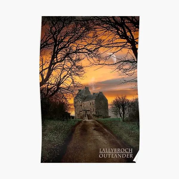 Outlander Lallybroch  Poster Painting Modern Room Wall Mural Vintage Picture Home Decoration Art Print Decor Funny No Frame