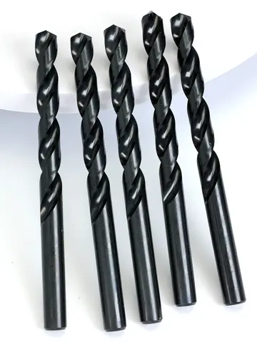 BB HSS 트위스트 드릴 비트 M2 검은 산화물 구멍 금속 목재 PVC 알루미늄 직경 1mm-14mm 만들기