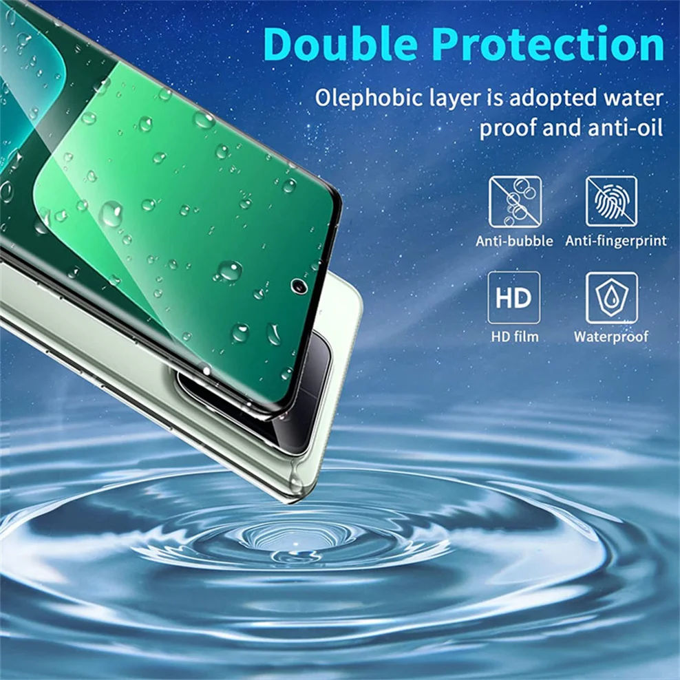 2+2, ฟิล์มไฮโดรเจ + ฟิล์มกล้องสำหรับ mi 13t pro screen protector xiaomi mi 13 soft screen protector mi13t xiaomi 13 lite hydrogel film mi 13 ป้องกันฟิล์ม mi 13 lite 5g xiaomi 13 t pro