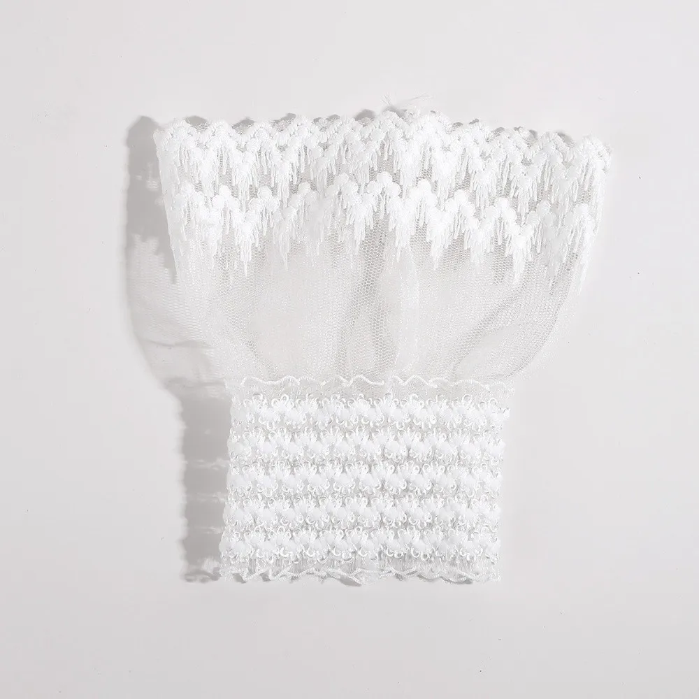 

Эластичные съемные рукава-манжеты для защиты от солнца, декоративные накладные рукава для платьев и свитеров, универсальные кружевные манжеты, аксессуар для костюма