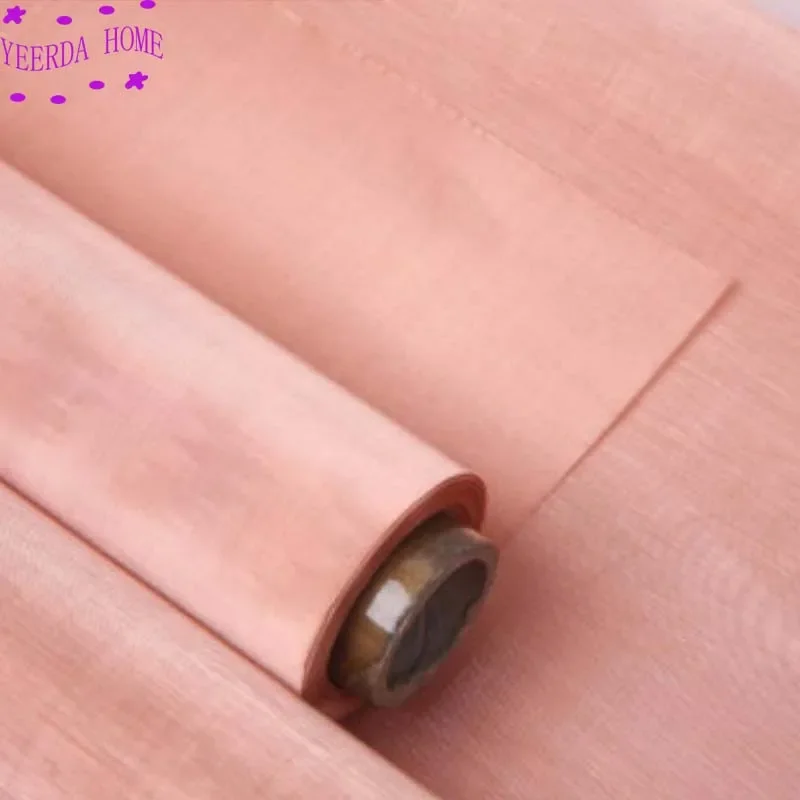 100/200 Mesh Kupfernetz, Drahtnetz, Metallbildschirm, elektromagnetischer Bildschirm, Anti-Strahlungs-Kupfernetzfilter