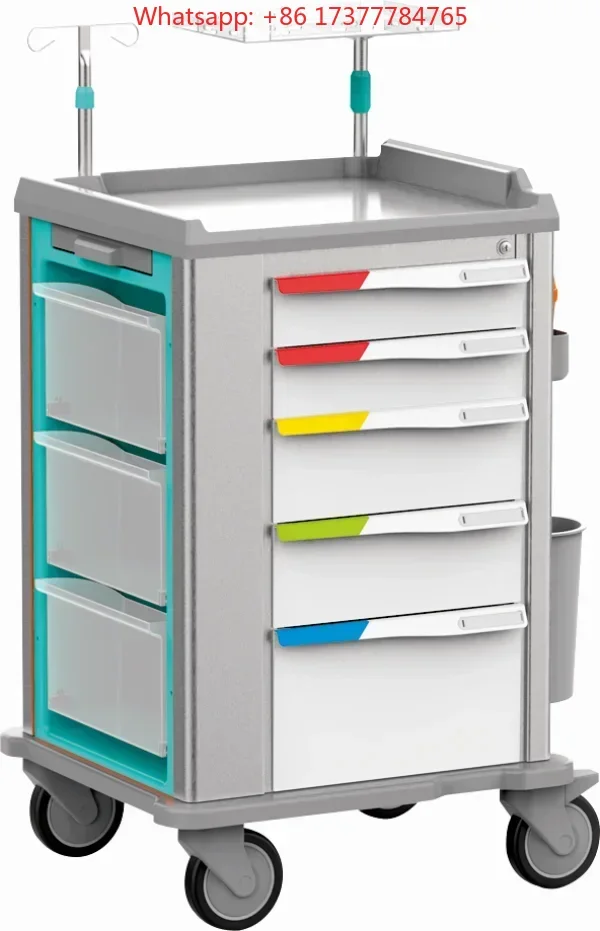 CQ09 Hospital Furniture Stainless Steel Trolley  Cart  Cart Trolley on Sale
