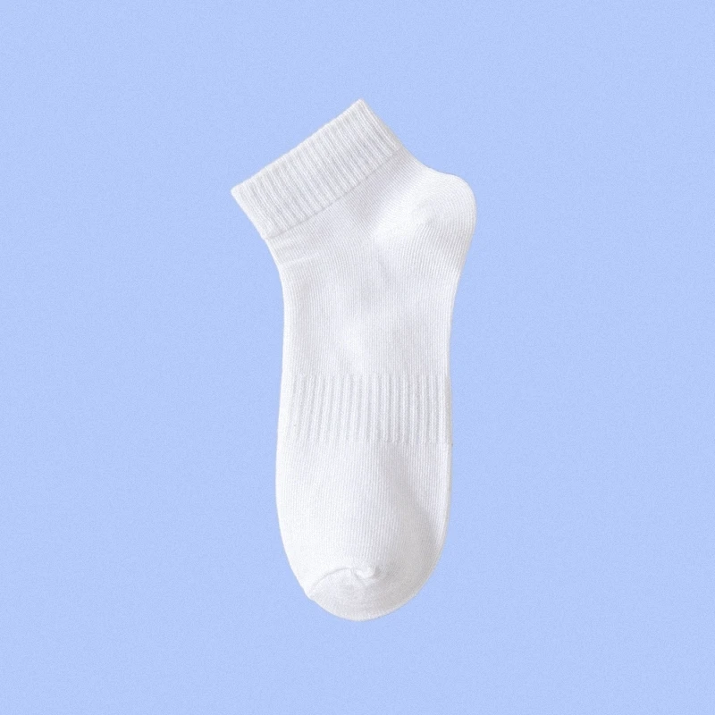 Chaussettes mi-tube pour femmes, confortables, décontractées, en coton, résistantes, respirantes, bateau, pour le sport, 5/10 paires