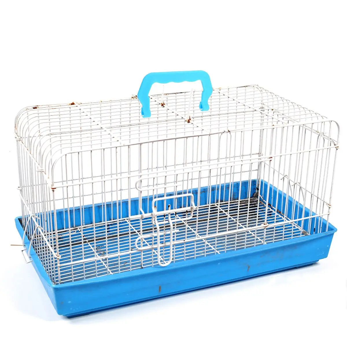 10 Pcs Cat Cage Handle with Pet Crate Replacement Plastic Kennel Bird