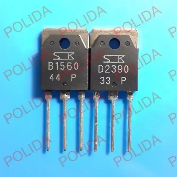 5pairs OR 10PCS Transistor TO-3P 2SB1560/2SD2390 B1560/D2390