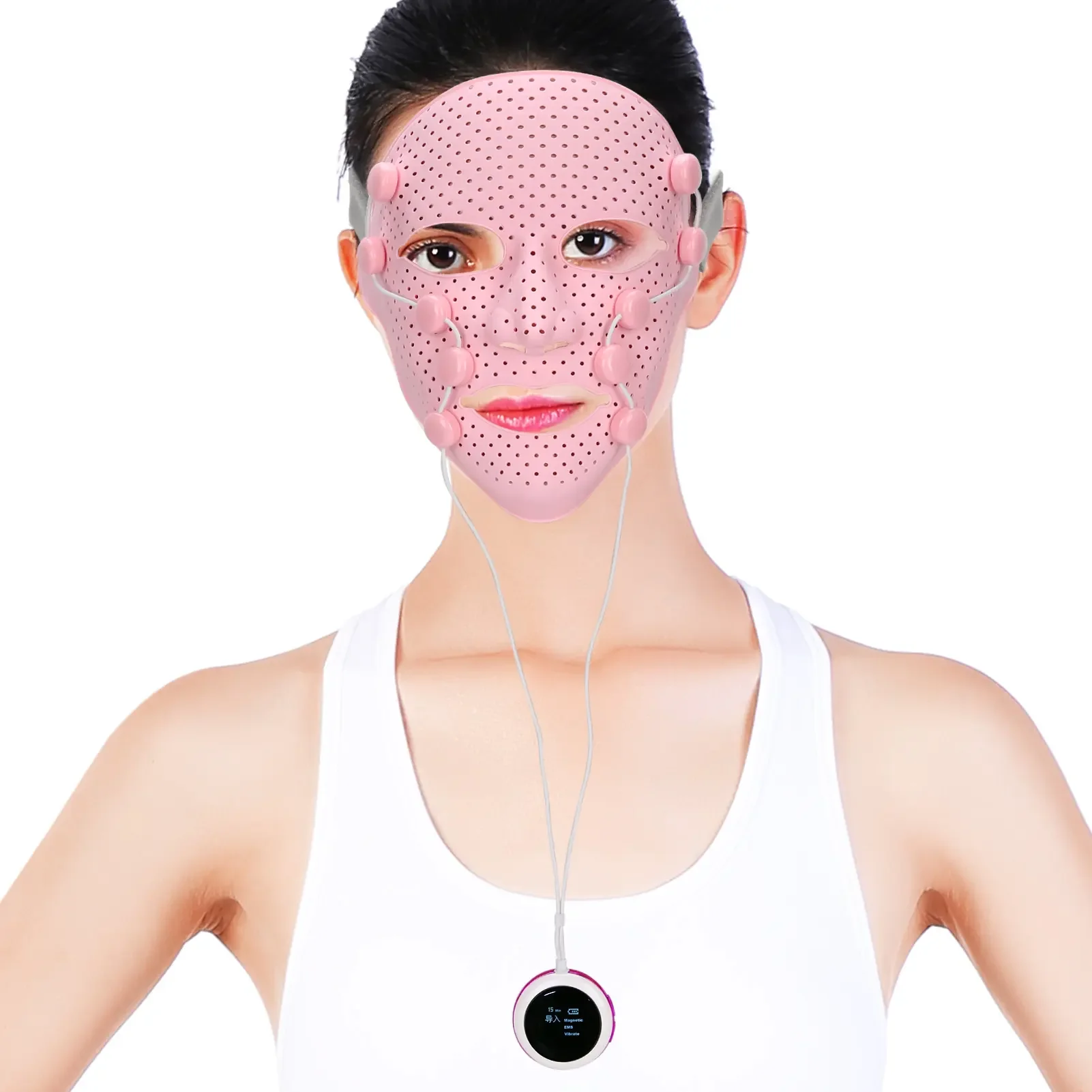 

3D Silicone Facial Mask Face Lift Massager Instrument