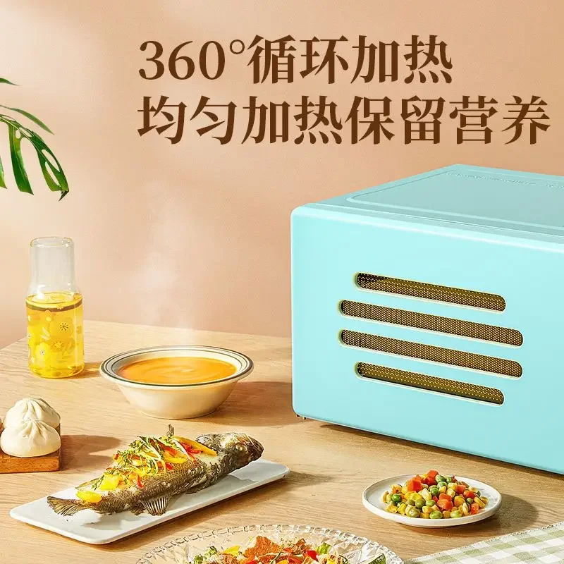 Новая микроволновая печь высокой мощности 17 литров 700 Вт, умный дом, маленькая техника, мини-высококачественный ретро-проигрыватель, профессиональная таировка