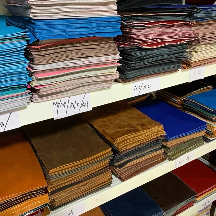 5 Pieces of Mixed Color Packaging, Top Layer Cowhide, Genuine Leather, Handmade DIY Leather Fabric, Scraps, Vegetable Tanning, C