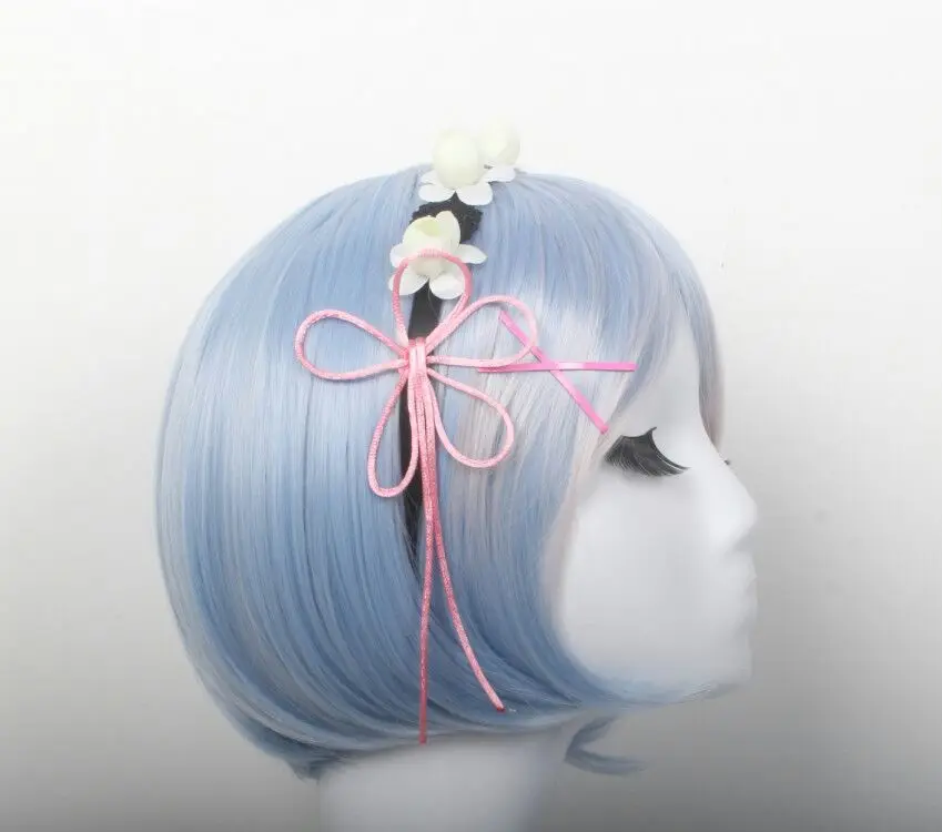 Anime Re:zero Kara Hajimeru Isekai Seikatsu Life In a Different World Ram Rem Cosplay Costume Maid Dress Halloween Costume