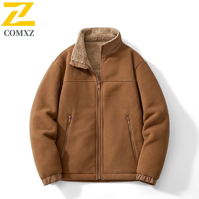 

COMXZ Comfortable Bread Jacket Plus Size Short Casual Snowy Padding Coat Skiing Minimalist Padded Jacket Men's Clothing