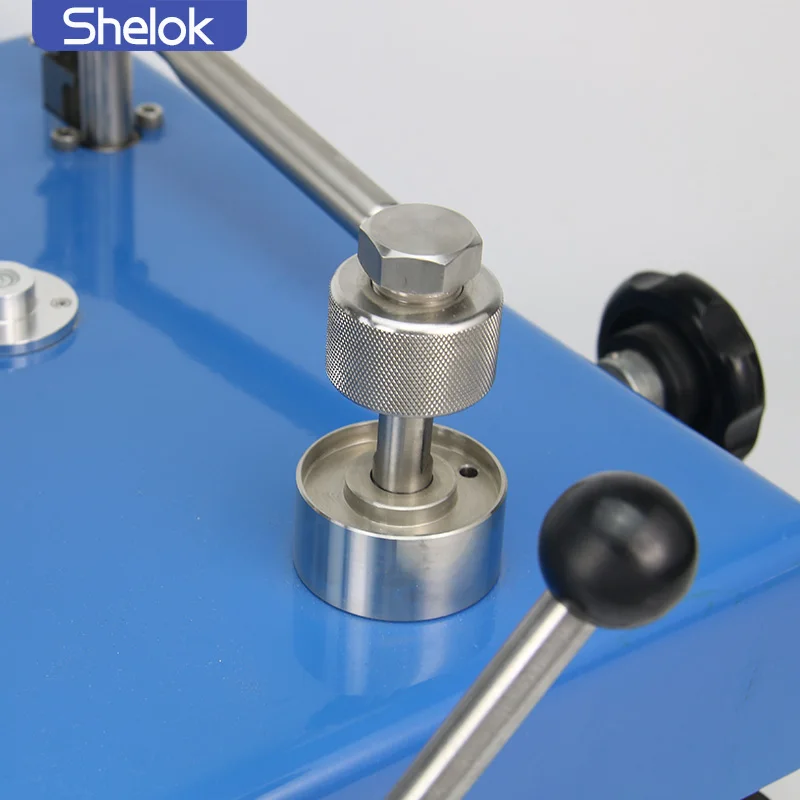 بيع المصنع مباشرة خزان معايرة مقياس رقمي عالي جهاز اختبار الوزن الميت الهيدروليكي مقياس الضغط المعاير مضخة اختبار اليد #3