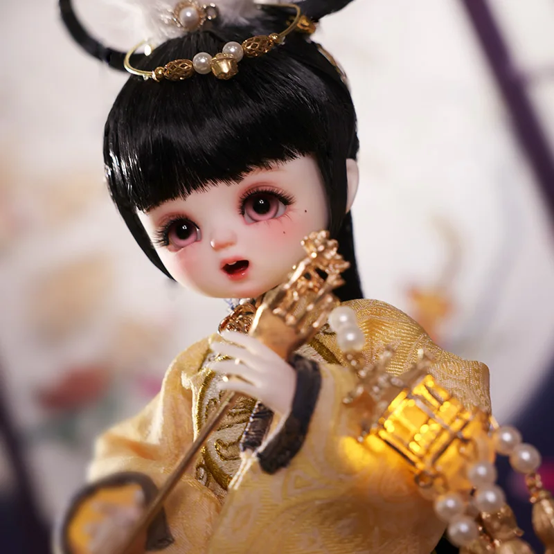 Jubby BJD Doll 1/6 Chinese wind and cloud pattern embroidered Hanfu Fullset Toy Ball Jointed Dolls Fantasy Angel