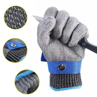 Anti-cut Gloves Safety Cut Proof Stab Resistant Stainless Steel Wire Metal Mesh Butcher Protect Meat Cut-Resistant Gloves