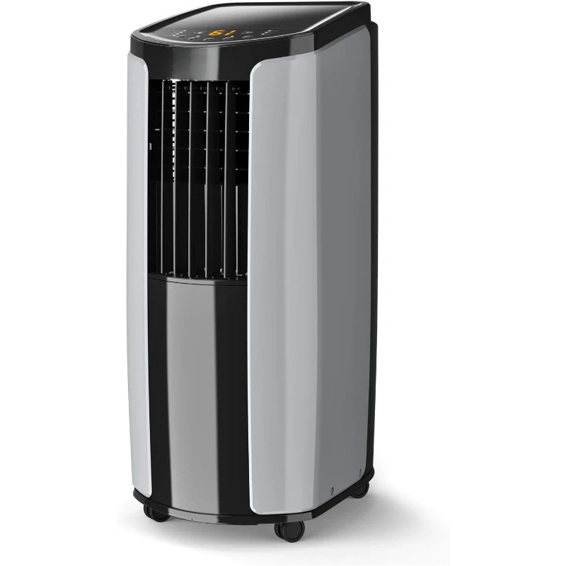 8,000 BTU(ASHRAE) 5,000 BTU (DOE) Portable Air Conditioner Quiet, Window Installation Kit - Cool Rooms Up to 300 Square Feet