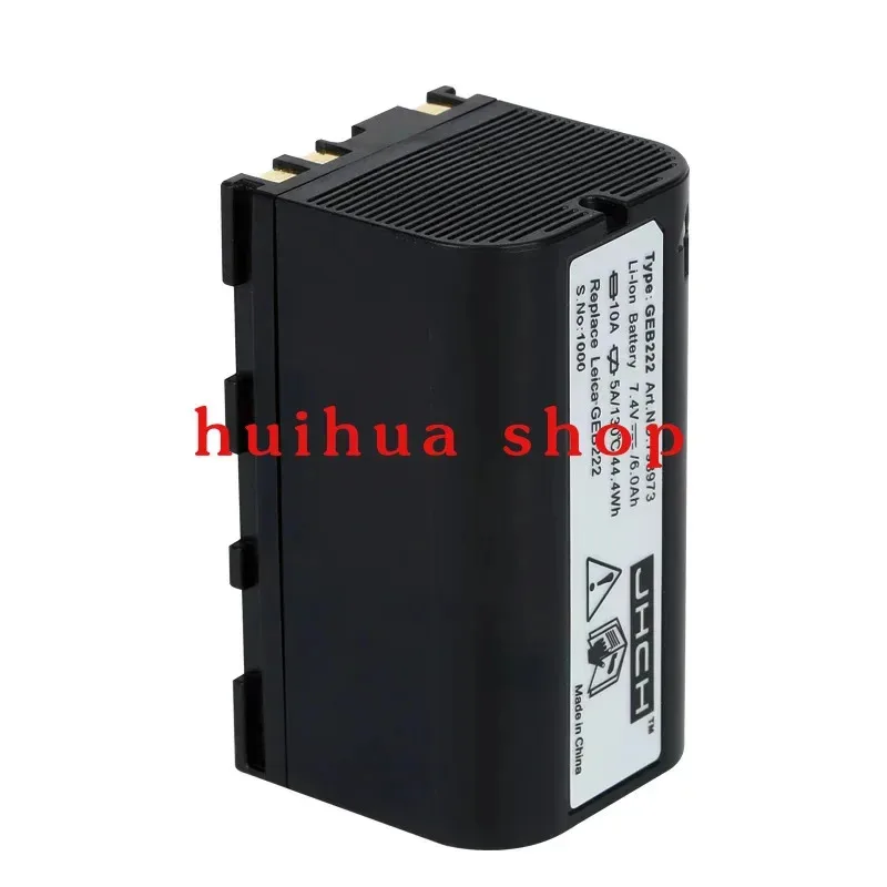 Brand New 7.4V 6000mAh Li-ion Battery GEB222 for LC Total Station GPS System 1200 Instruments Piper 100 200 Lases Survey JM