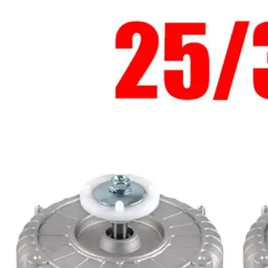 Refrigerator Condenser Fan Motor 25W 35W 60W Compatible with Standard Refrigeration Systems Cold Storage and Units
