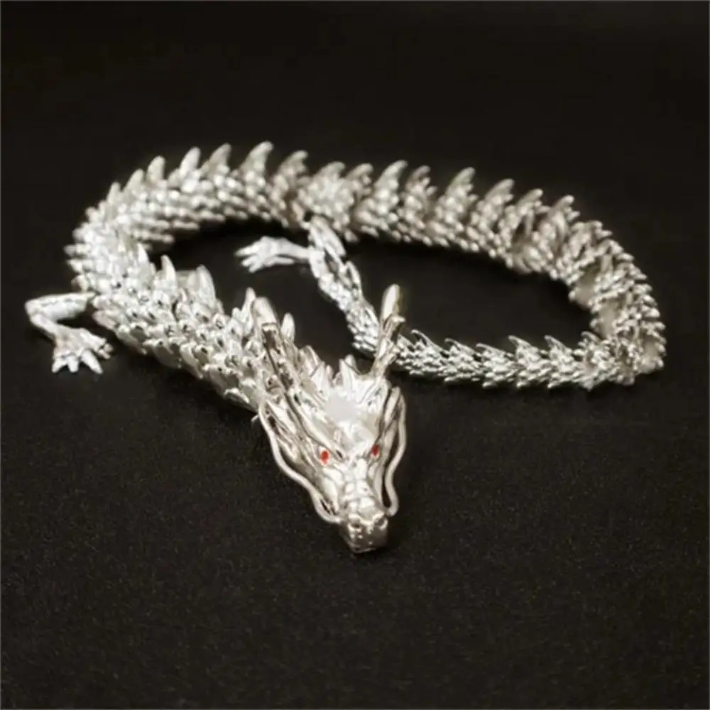1pc Pure Brass Gold Dragon Auspicious Jewelry Alloy Chinese Dragon Jewelry Home Office Decor Decorate Children's Gift Landscape