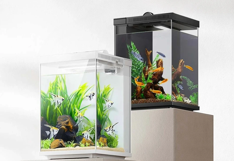 10L Smart Fish Tank App Control Feeding Pro Filtration Mi Home Compatible No Assembly CN Xiaomi Mijia Smart Desktop Aquarium