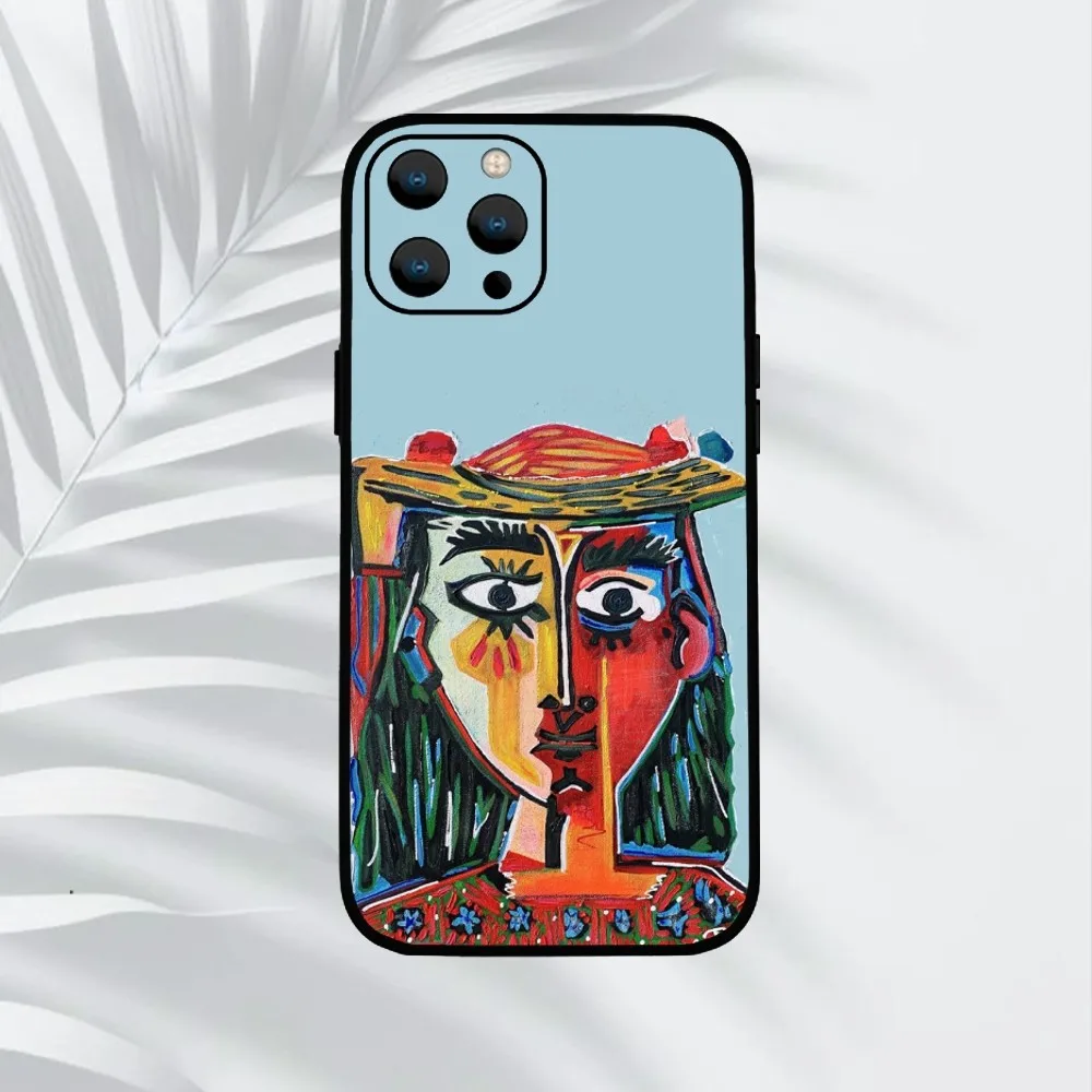 Art Pablo Ruiz Picasso  Phone Case For iPhone Mini 11 12 13 14 15 Pro XS Max X Plus SE XR Shell