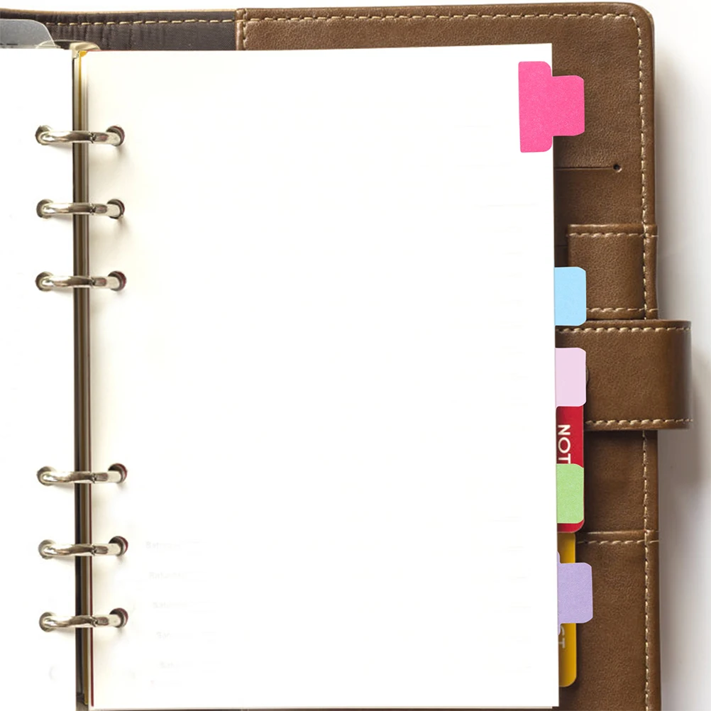 

24pcs Colored Page Markers Note Writable Repositionable Index Tabs For Labeling Classifying Planning Book Sticky Tabs Office