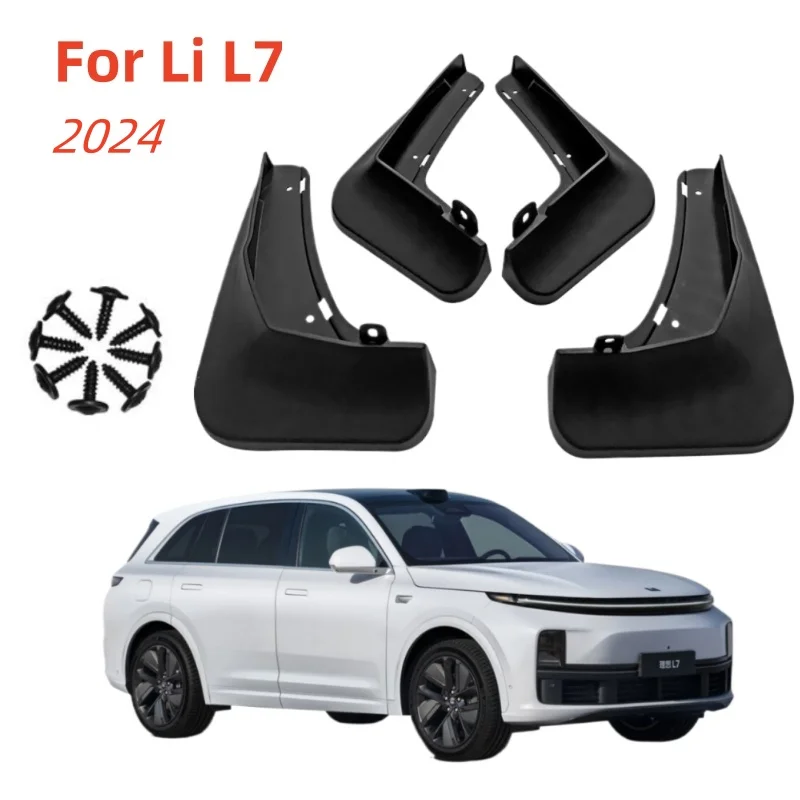 

4Pcs/Set MudFlaps For LiXiang Li L7 2024 Car Mudguards Mud Flaps