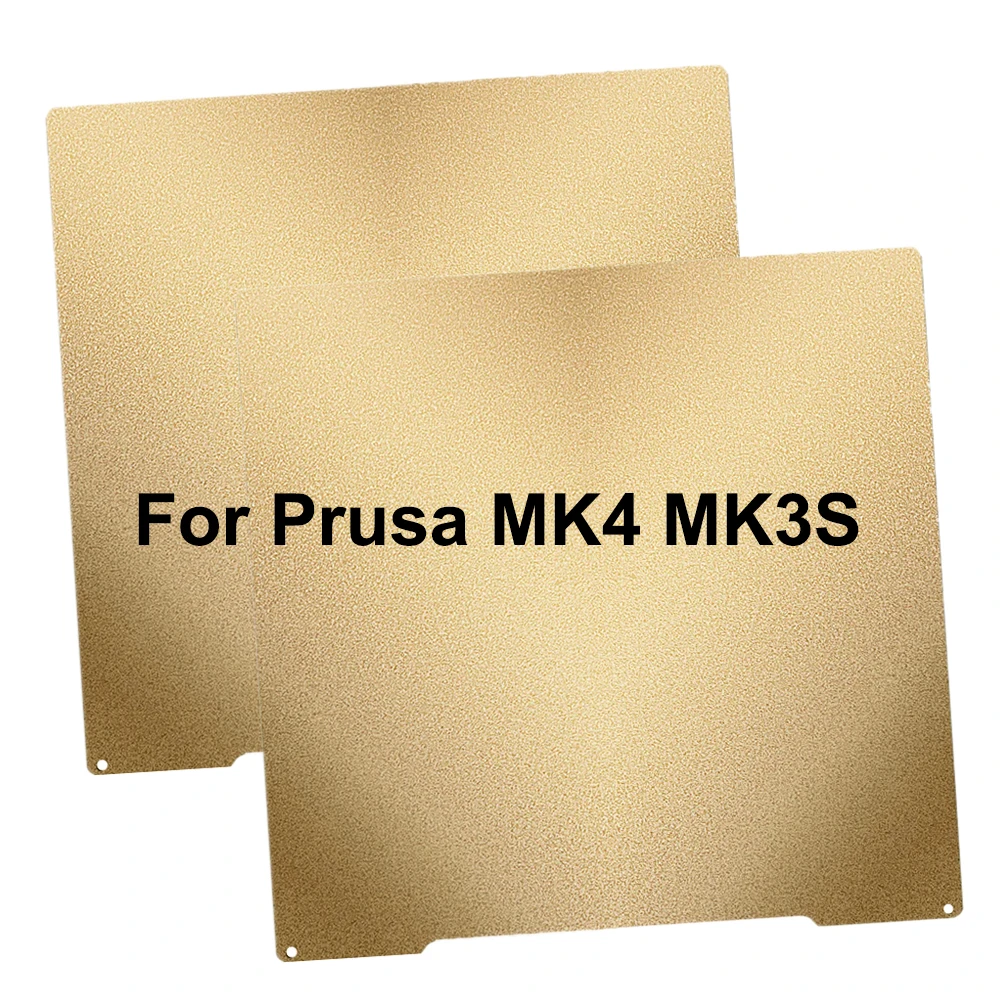 MK3 PEI Sheet for Prusa i3 MK3S Build Plate Double Sided Print PEI Powder Coated Sheet Spring Steel PEI Sheet for Prusa i3 MK4