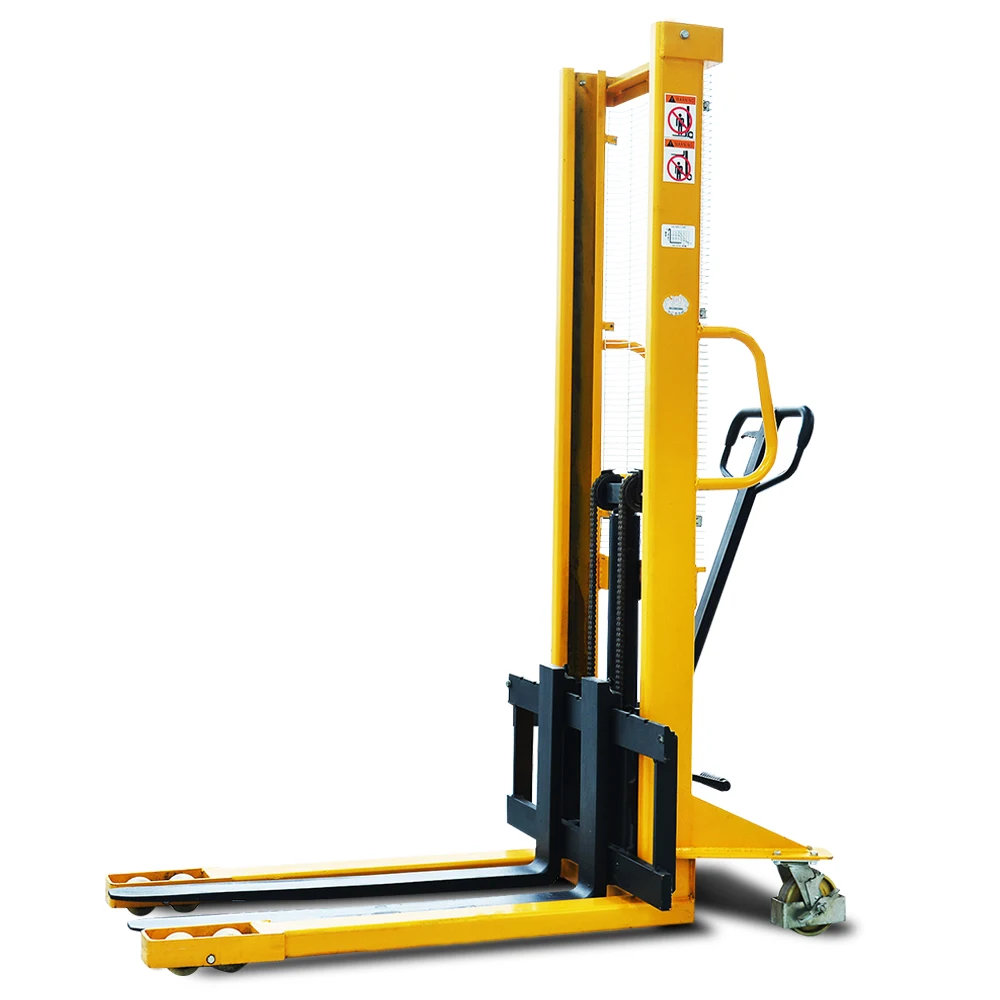 

1.6m high stacker truck warehouse loading and unloading truck lifting truck manual elevator 1T 3T