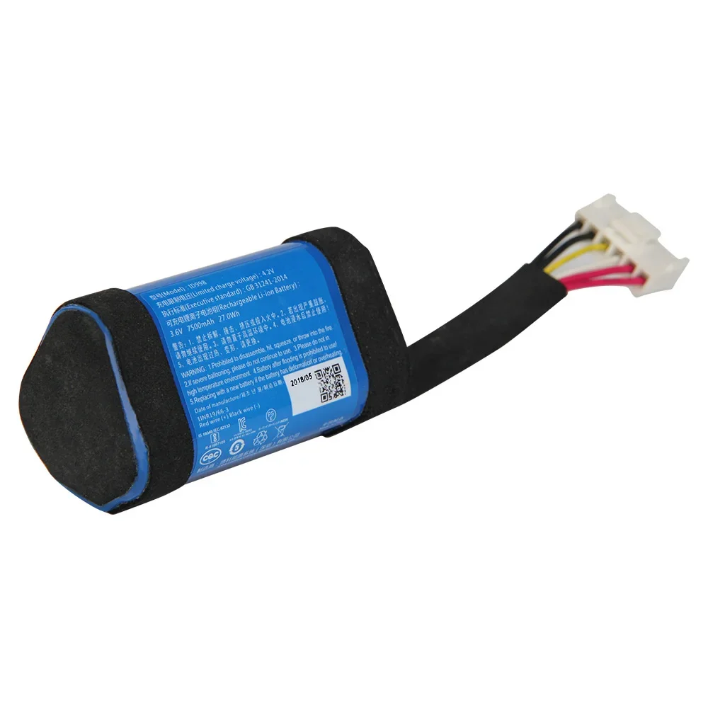 Replacement Battery IBA077NA ID998 IY068 For JBL Charge5 Charge 4 Charge4 SUN-INTE-118 Quality Batteries 7500mAh
