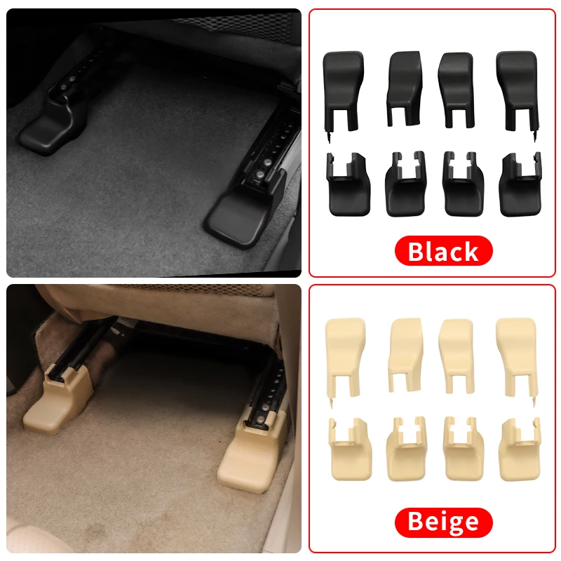 For Lexus GX460 GX400 2010-2022 Seat Rail Track Cover Protector Anti Dust Anti Scratch Interior Upgrade Accessories Modification view 2