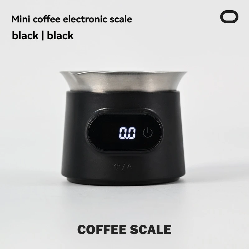 Digital Electronic Coffee Scale with Display Tray Precise Measuring Cup Shot Dosing Cup Barista Tools for Espresso Accessories