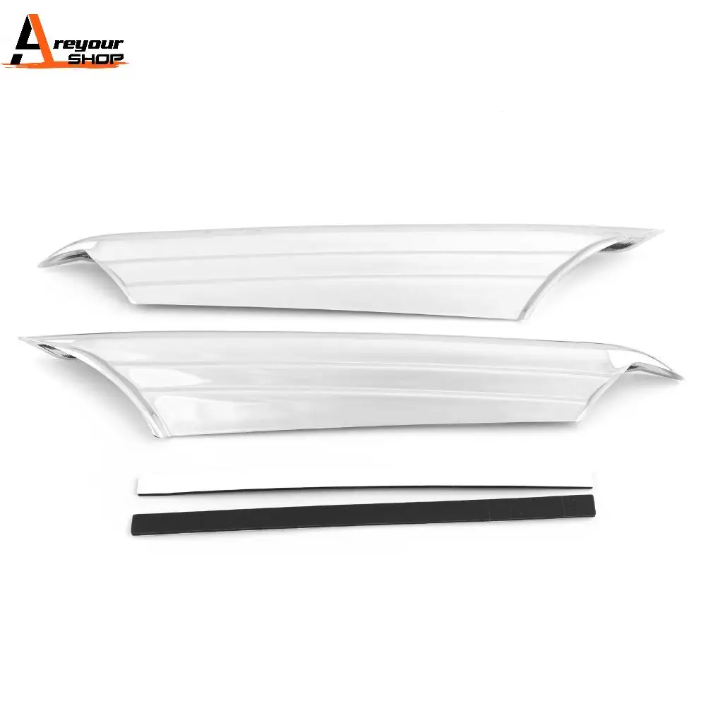 

Areyourshop Motorcycle Chrome Side Fairing Fins Scoop Accents Trim Cover For Honda Goldwing 2012-2017 Motor Accessories Covers