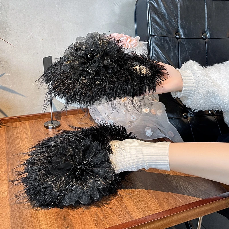 

Новинка 2023 года, нечеткие женские тапочки на плоской подошве, модные высококачественные хлопковые тапочки больших размеров для мытья полов