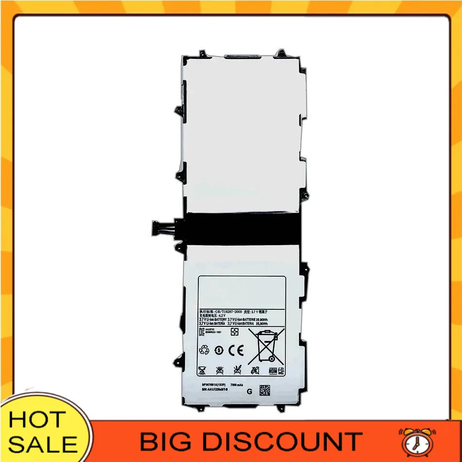 

Battery SP3676B1A 1S2P 7000Mah For Samsung Galaxy Note 10.1 GT N8000 N8010 N8020 P7500 P7510 Tab 2 P5100 P5110 P5120
