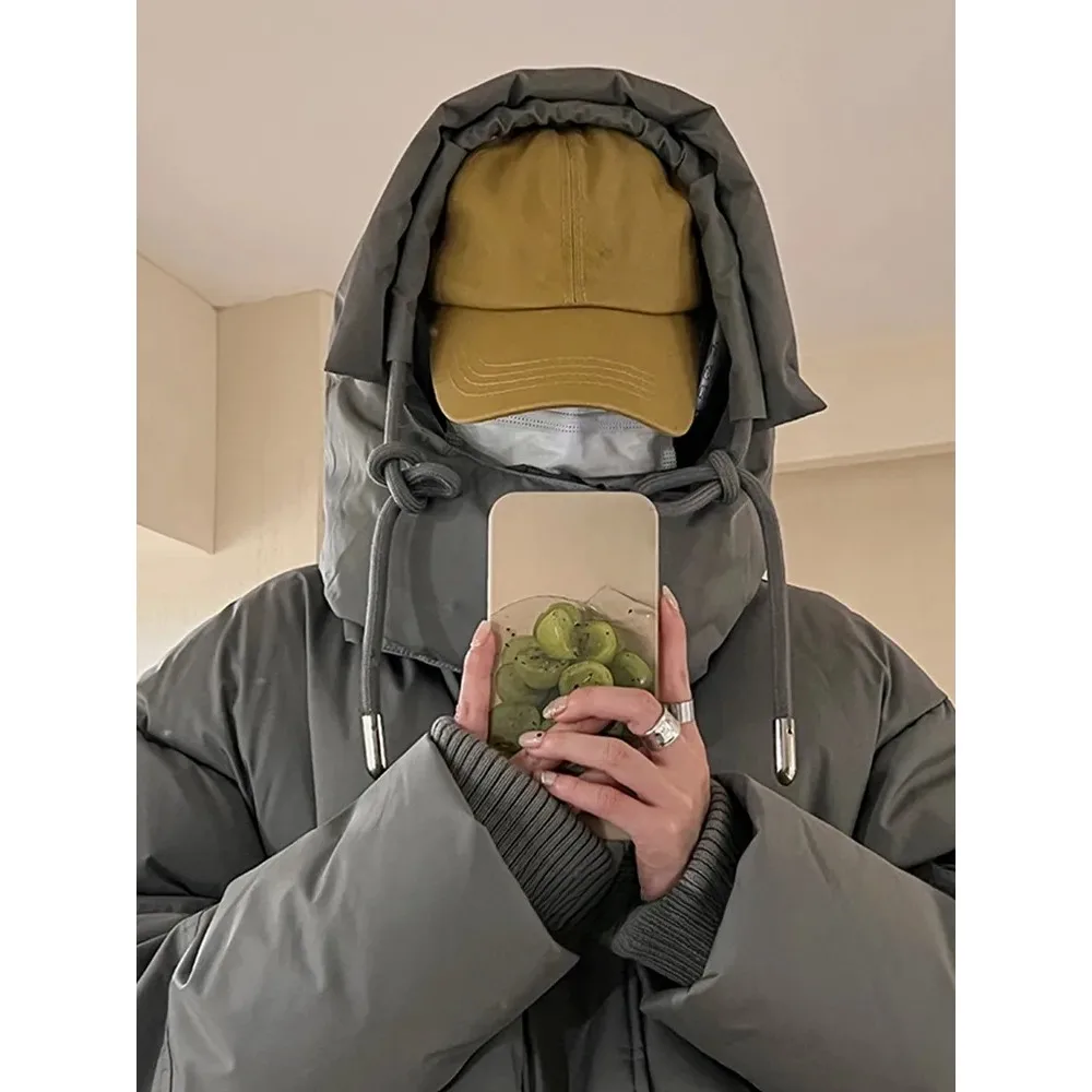 Doudoune à Capuche en Coton pour Femme, Parkas, Manteau Rembourré, Optique, Chaud, Broderie Love, Vêtements d\'Extérieur de Neige, Hiver, 2023