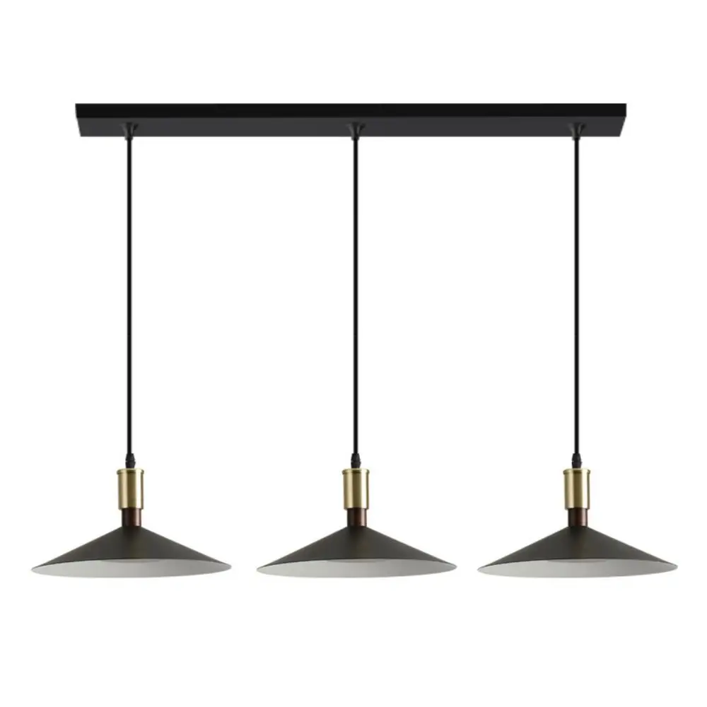 Lámpara de Techo Colgante Minimalista Nórdica, Diseño Simple, Moderna y Elegante, Lámpara de Araña de Techo Regulable, Acabado Lustre