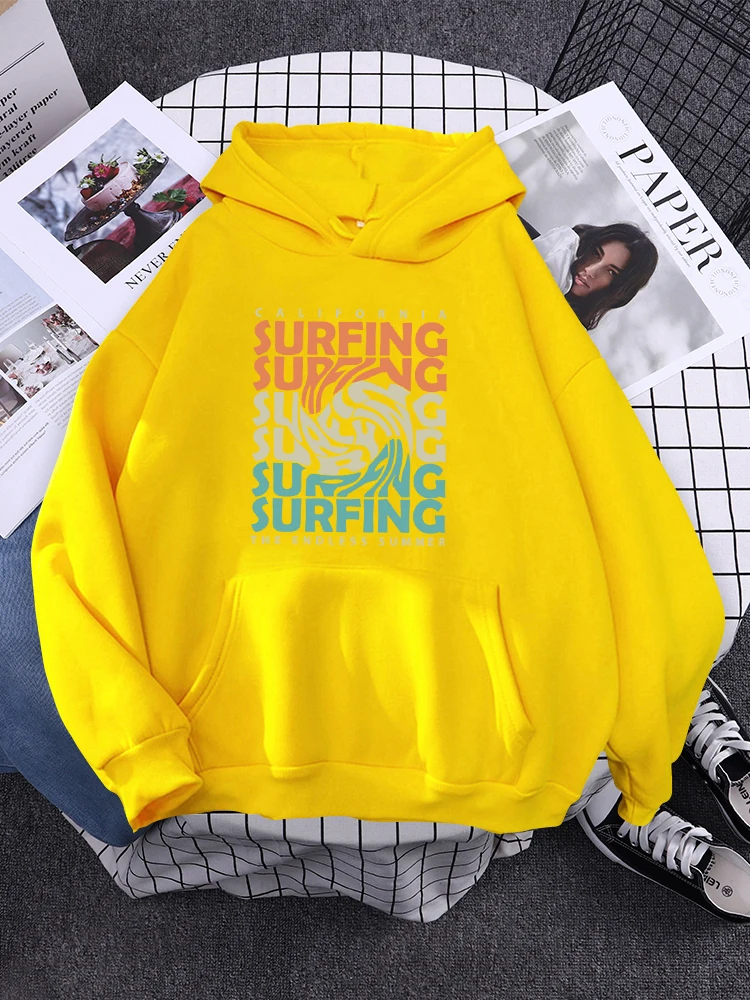 Kalifornien surfling Männer Hoody Street Prints Damen Hoodies Einfachheit lässig Sweatshirt Rundhals ausschnitt All-Match weibliche Kleidung