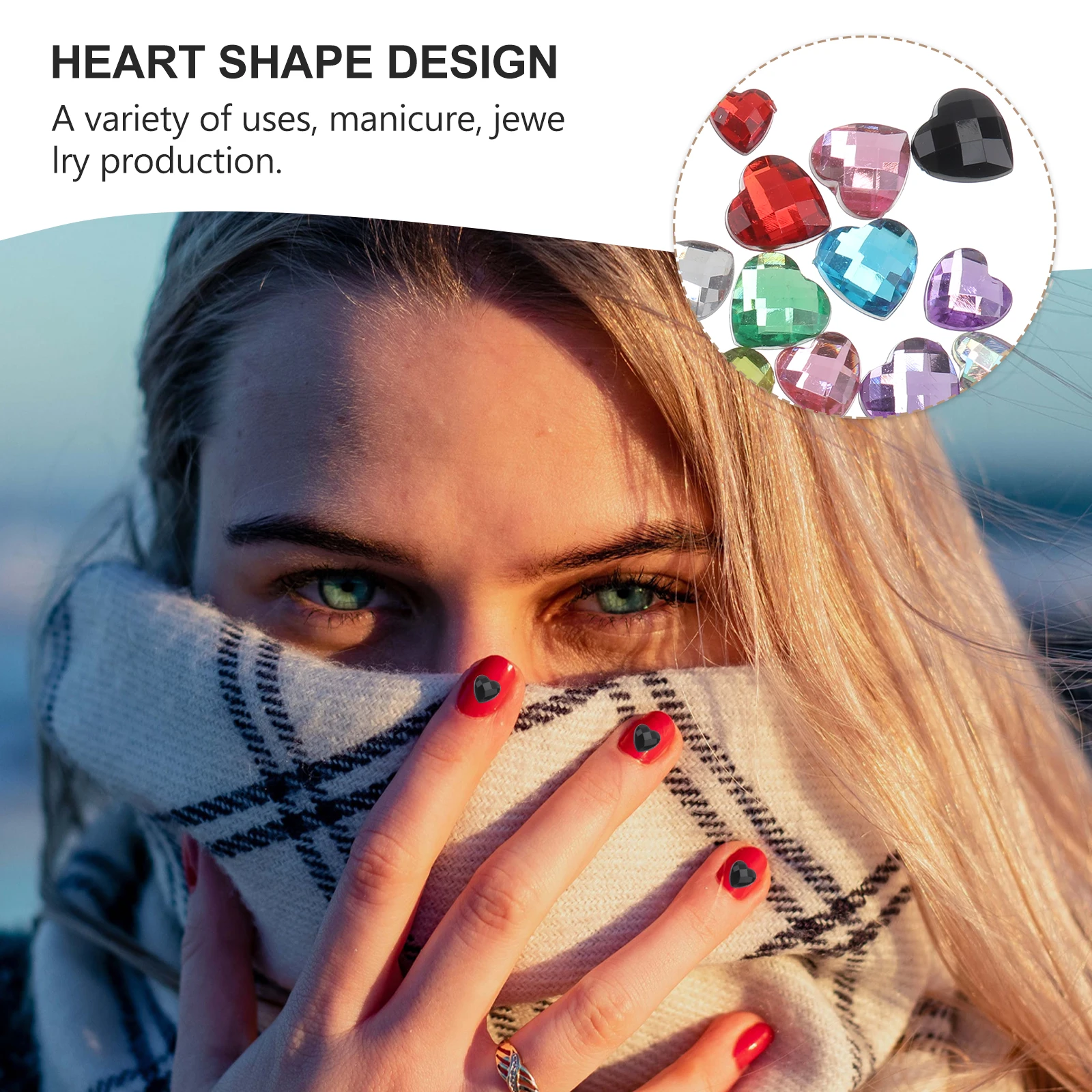 

DIY Nail Art Decor Gems Rhinestone Charms for Nails Decoration Fashion Accessories Elegant Effect Suitable Home Manicure Use