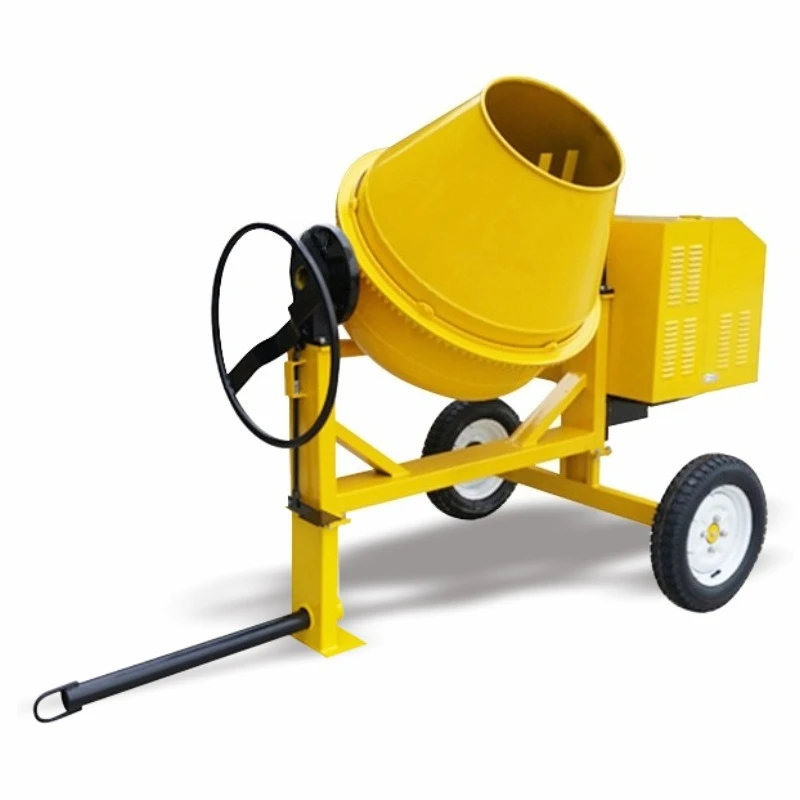 The mixing tank is diesel powered and electric optional for detachable transport