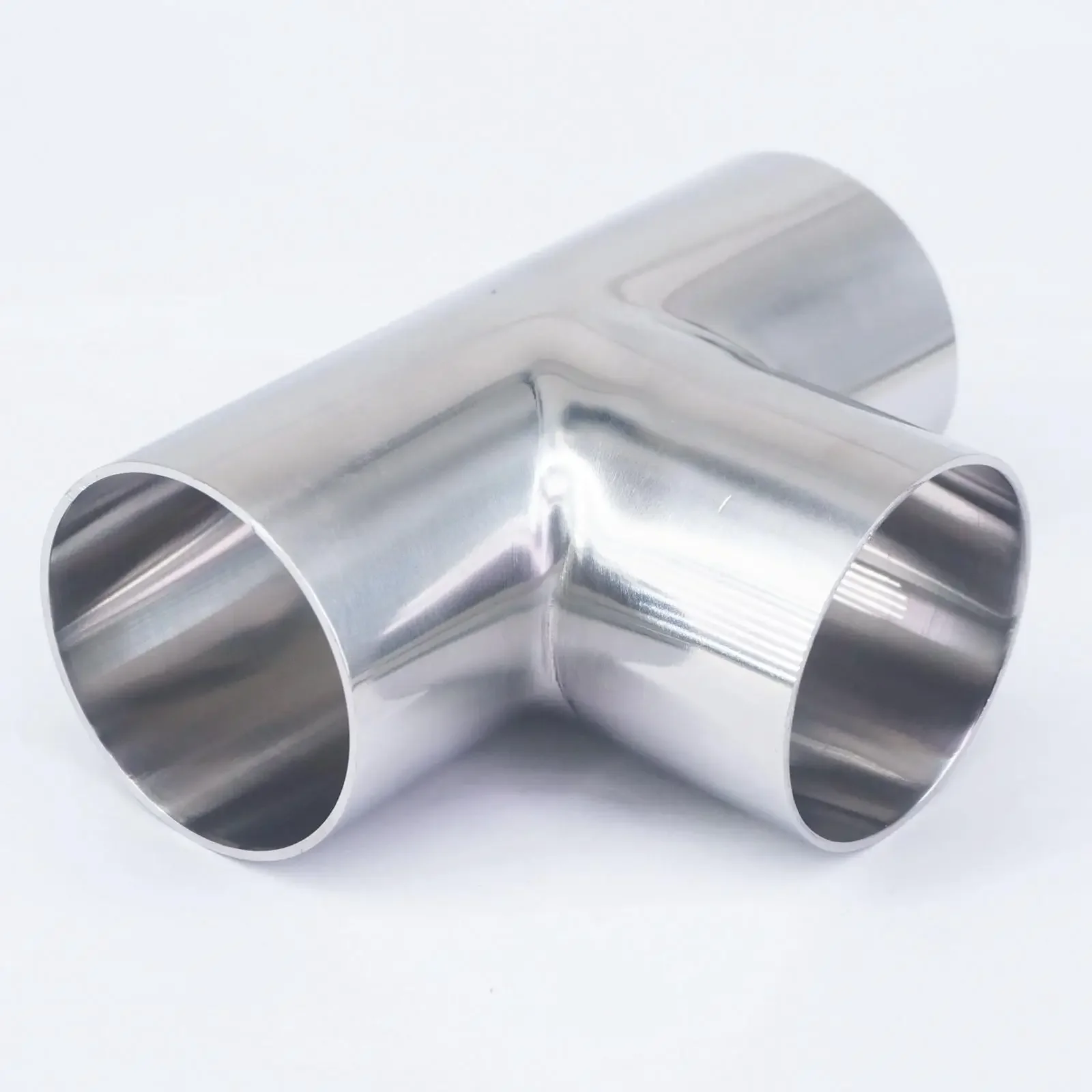 

51mm 2" O/D 304 Stainless Steel Sanitary Weld Tee Connector Pipe Fitting Pipe joint Fittings