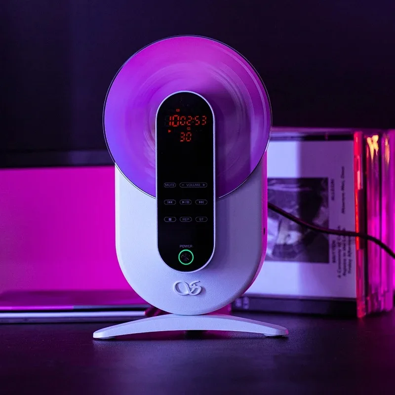 샨링 EC 스마트 CD 플레이어 EC 스마트 데스크탑 스테레오 CD 플레이어 리모컨 블루투스 5.4 산요 DA11 광 드라이버 CS43131 DAC