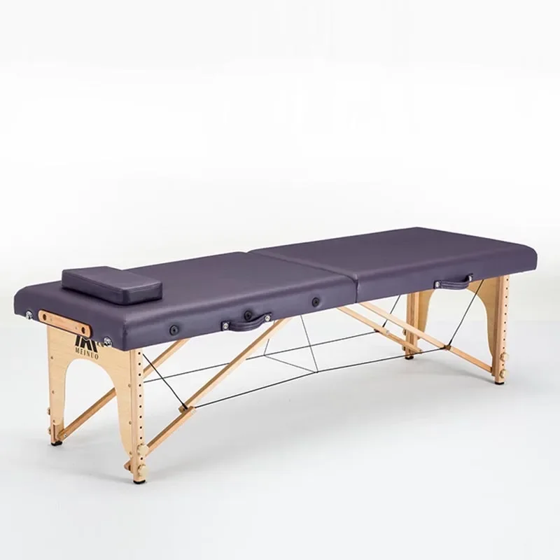 

Folding Massage Tables Bed Portable Moxibustion Physiotherapy Beauty Bed Tattoo Lettino Estetista Commercial Furniture