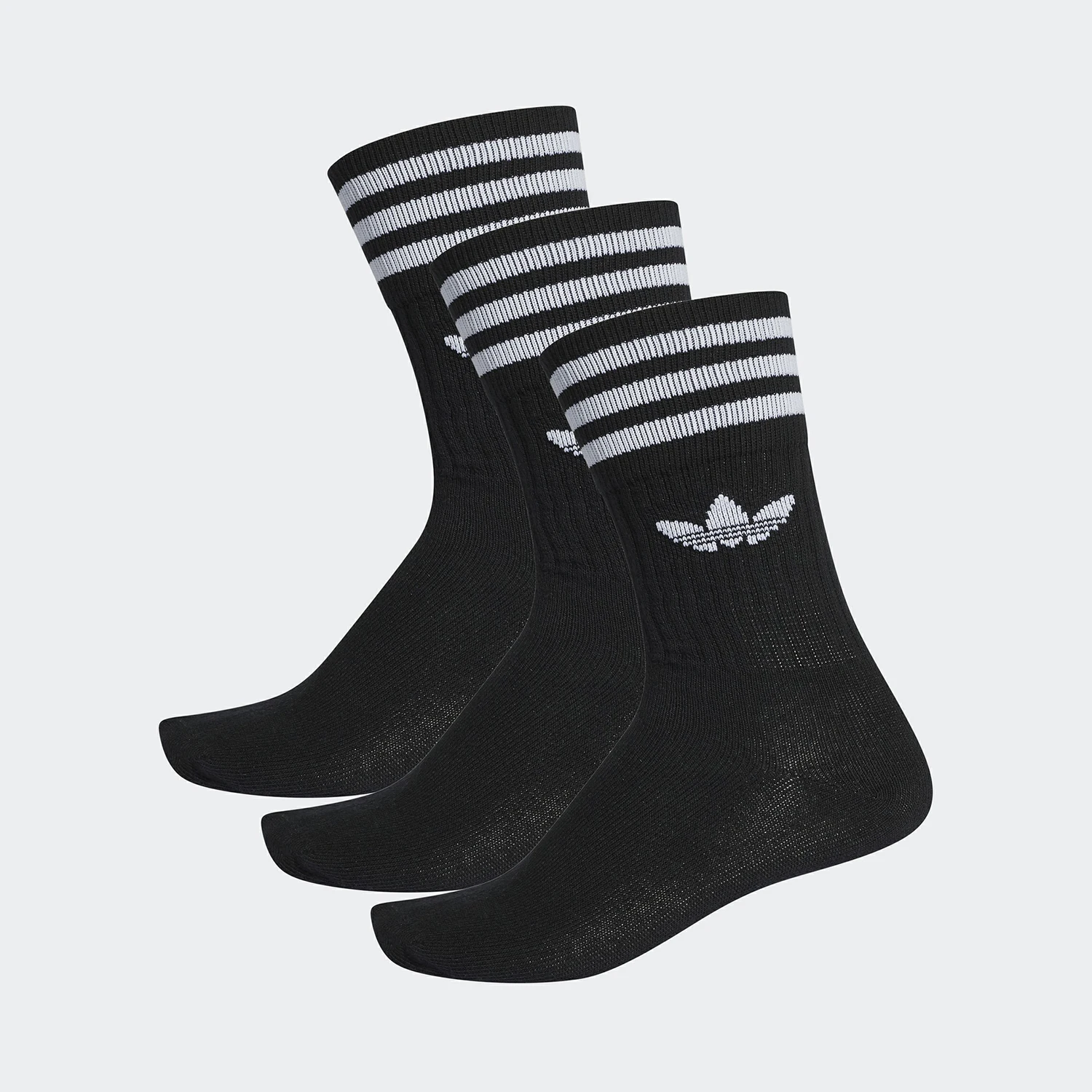adidas-authentic-three-leaves-men's-women's-micro-stretch-mid-calf-sports-socks-three-pairs-set-s21490